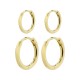 Pilgrim Ariella Huggie Hoop Earrings