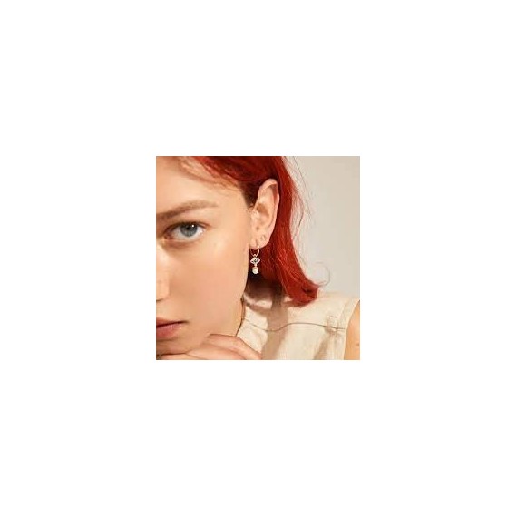 Pilgrim Thankful Asymmetric 2 in 1 Earring