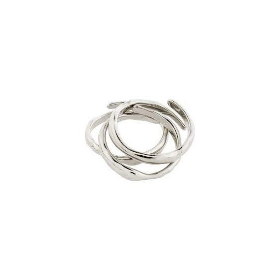 Pilgrim Thankful Stackable Rings 3 in 1