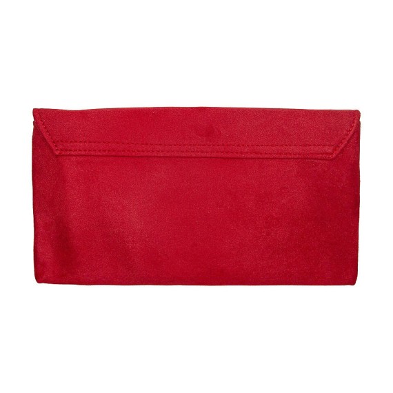 Clutch Velvet Red