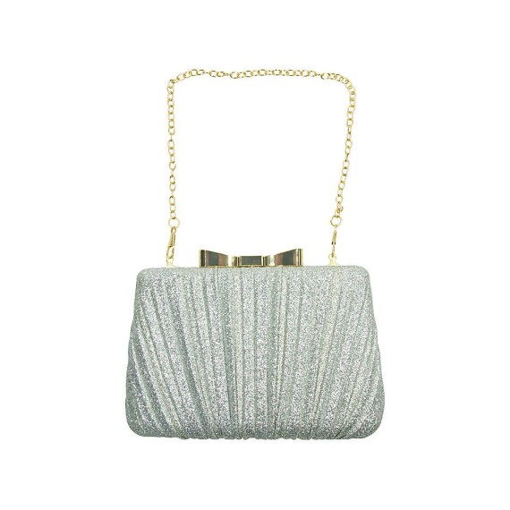 Party Clutch Silver