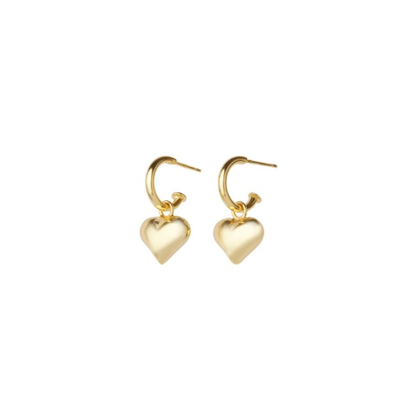 CH Golden Heart Earrings