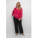 Kaffe Csabine Blouse Virtual Pink