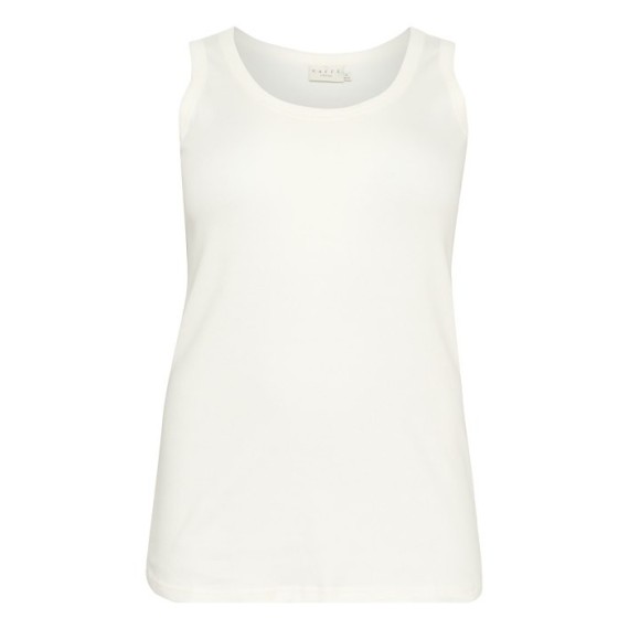 Kaffe Carina Tank Top Chalk