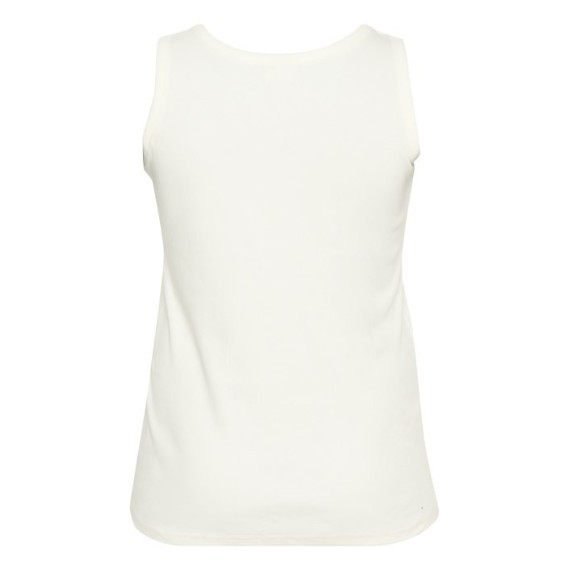 Kaffe Carina Tank Top Chalk