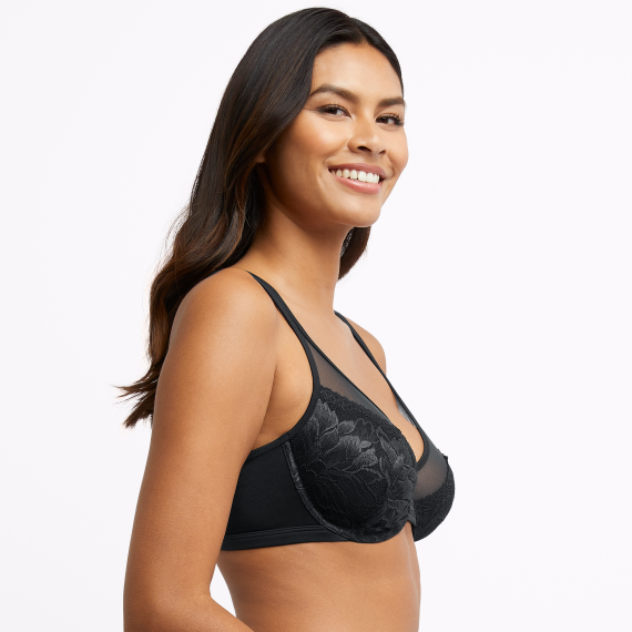 Bali Minimizer Black Lace