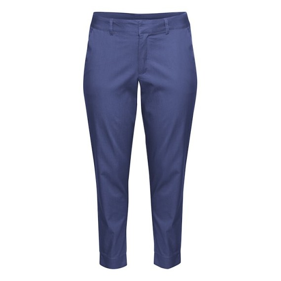 Kaffe Cleana Chino 7/8 Blue Indigo