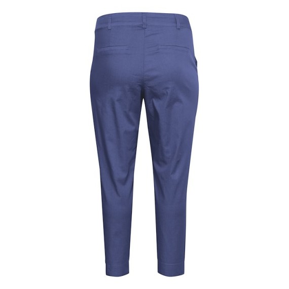 Kaffe Cleana Chino 7/8 Blue Indigo