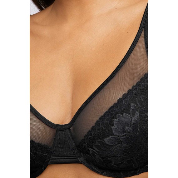 Bali Minimizer Black Lace