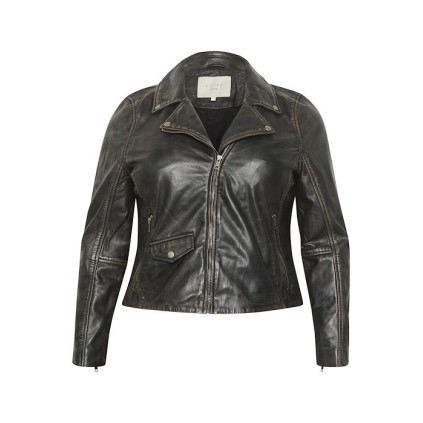 Kaffe Cjanet Leather Jacket