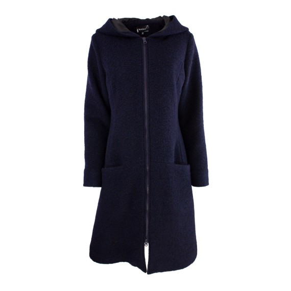 Bohème Coat W/Hood Blue