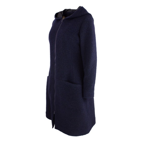 Bohème Coat W/Hood Blue