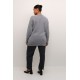 Kaffe Cluno V-Neck Pullover Grey Melange