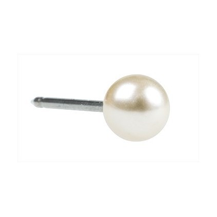 Inverness Øredobber 556C, AGT Pearl Cream 4 mm