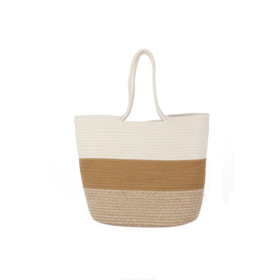 Lycke Summer Bag Beige/White