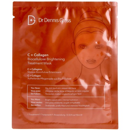 Dr. Gross C+ Collagen Biocellulose Brightening Mask