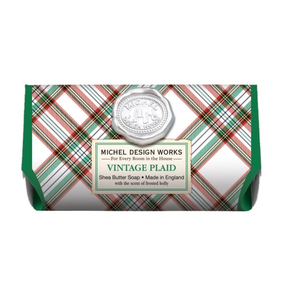 Michel Design Works Shea Butter Vintage Plaid