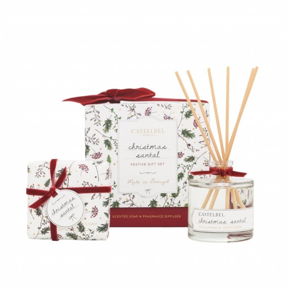 Castelbel X-Mas Santal Festive Gift Set