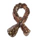 Bohème Scarf Gold Print